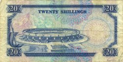 20 Shillings KENYA  1991 P.25d TB+