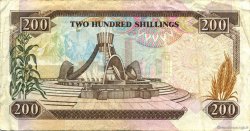 200 Shillings KENYA  1992 P.29c TTB