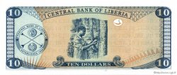 10 Dollars LIBERIA  2003 P.27a pr.NEUF