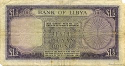 1/2 Pound LIBYE  1963 P.24 B