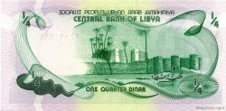 1/4 Dinar LIBYE  1981 P.42Aa NEUF