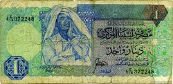 1 Dinar LIBYE  1988 P.54 B