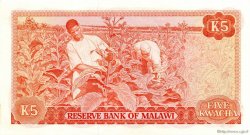 5 Kwacha MALAWI  1984 P.15f pr.NEUF