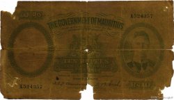 10 Rupees ÎLE MAURICE  1937 P.23b AB