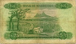 25 Rupees ÎLE MAURICE  1967 P.32b B