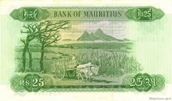 25 Rupees ÎLE MAURICE  1967 P.32b pr.NEUF