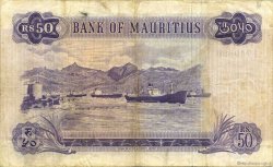 50 Rupees ÎLE MAURICE  1967 P.33b TB