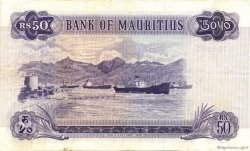 50 Rupees ÎLE MAURICE  1967 P.33b TTB