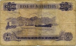 50 Rupees ÎLE MAURICE  1967 P.33c B