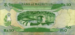 10 Rupees ÎLE MAURICE  1985 P.35a TTB