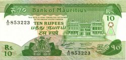 10 Rupees ÎLE MAURICE  1985 P.35a SUP
