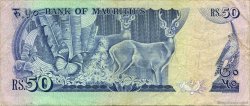 50 Rupees ÎLE MAURICE  1986 P.37a TTB