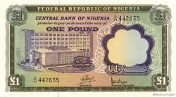 1 Pound NIGERIA  1968 P.12a pr.NEUF