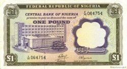 1 Pound NIGERIA  1968 P.12b