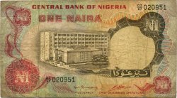 1 Naira NIGERIA  1973 P.15b B