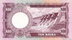 10 Naira NIGERIA  1973 P.17b SUP+
