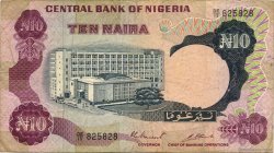 10 Naira NIGERIA  1973 P.17c TB