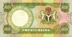 20 Naira NIGERIA  1977 P.18b SUP