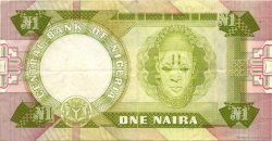 1 Naira NIGERIA  1984 P.23b TTB