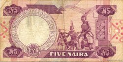 5 Naira NIGERIA  1984 P.24b TB