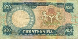 20 Naira NIGERIA  1984 P.26c TB+