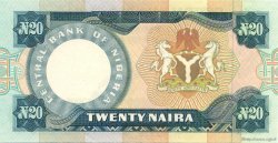 20 Naira NIGERIA  1984 P.26c pr.SPL