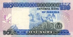 50 Naira NIGERIA  1991 P.27b SUP