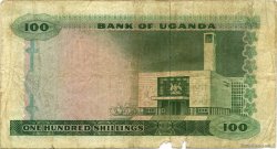 100 Shillings OUGANDA  1966 P.05a TB