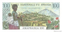 100 Francs RWANDA  1978 P.12a NEUF