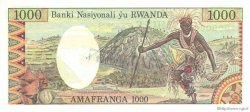 1000 Francs Spécimen RWANDA  1978 P.14s NEUF