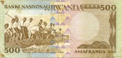 500 Francs RWANDA  1981 P.16a TTB
