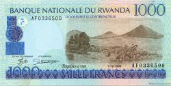 1000 Francs RWANDA  1998 P.27a UNC