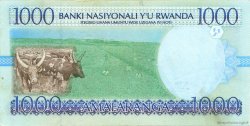 1000 Francs RWANDA  1998 P.27a UNC