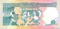 10 Rupees SEYCHELLES  1989 P.32 pr.SUP