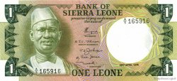 1 Leone SIERRA LEONE  1974 P.05a NEUF