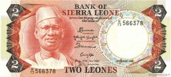 2 Leones SIERRA LEONE  1984 P.06g NEUF