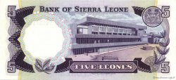 5 Leones SIERRA LEONE  1980 P.07c pr.NEUF