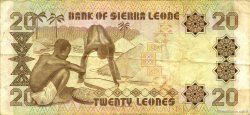 20 Leones SIERRA LEONE  1982 P.14a pr.TTB