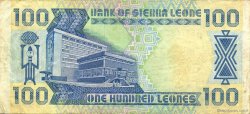 100 Leones SIERRA LEONE  1989 P.18b TTB