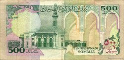 500 Shilin SOMALIE  1989 P.36a TTB