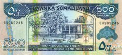 500 Shillings SOMALILAND  2006 P.06f NEUF