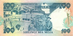 100 Shilingi TANZANIE  1986 P.14a pr.NEUF
