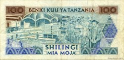 100 Shilingi TANZANIE  1993 P.24 TTB