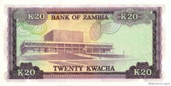 20 Kwacha ZAMBIE  1974 P.18a pr.NEUF