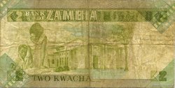 2 Kwacha ZAMBIE  1980 P.24a B