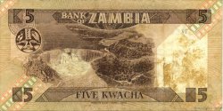 5 Kwacha ZAMBIE  1980 P.25a TB