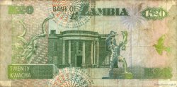 20 Kwacha ZAMBIE  1992 P.36a TTB