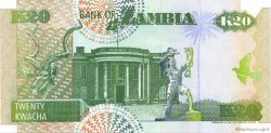 20 Kwacha ZAMBIA  1992 P.36b UNC-