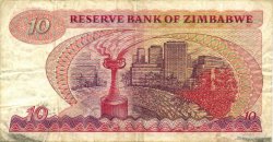 10 Dollars ZIMBABWE  1983 P.03d TB