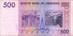 500 Dollars ZIMBABWE  2007 P.70 TTB